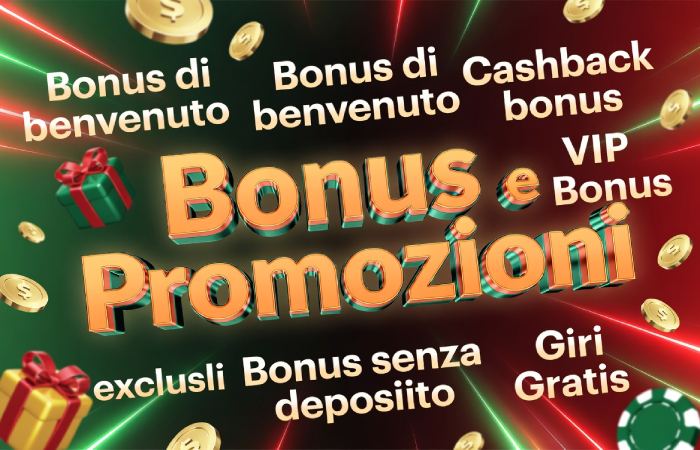 Bonus e promozioni